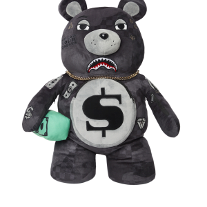 3AM NEVER SLEEP MONEYBEAR TEDDYBEAR BACKPACK
