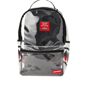 20/20 VISION DOUBLE CARGO SIDE SHARK CLEAR BACKPACK